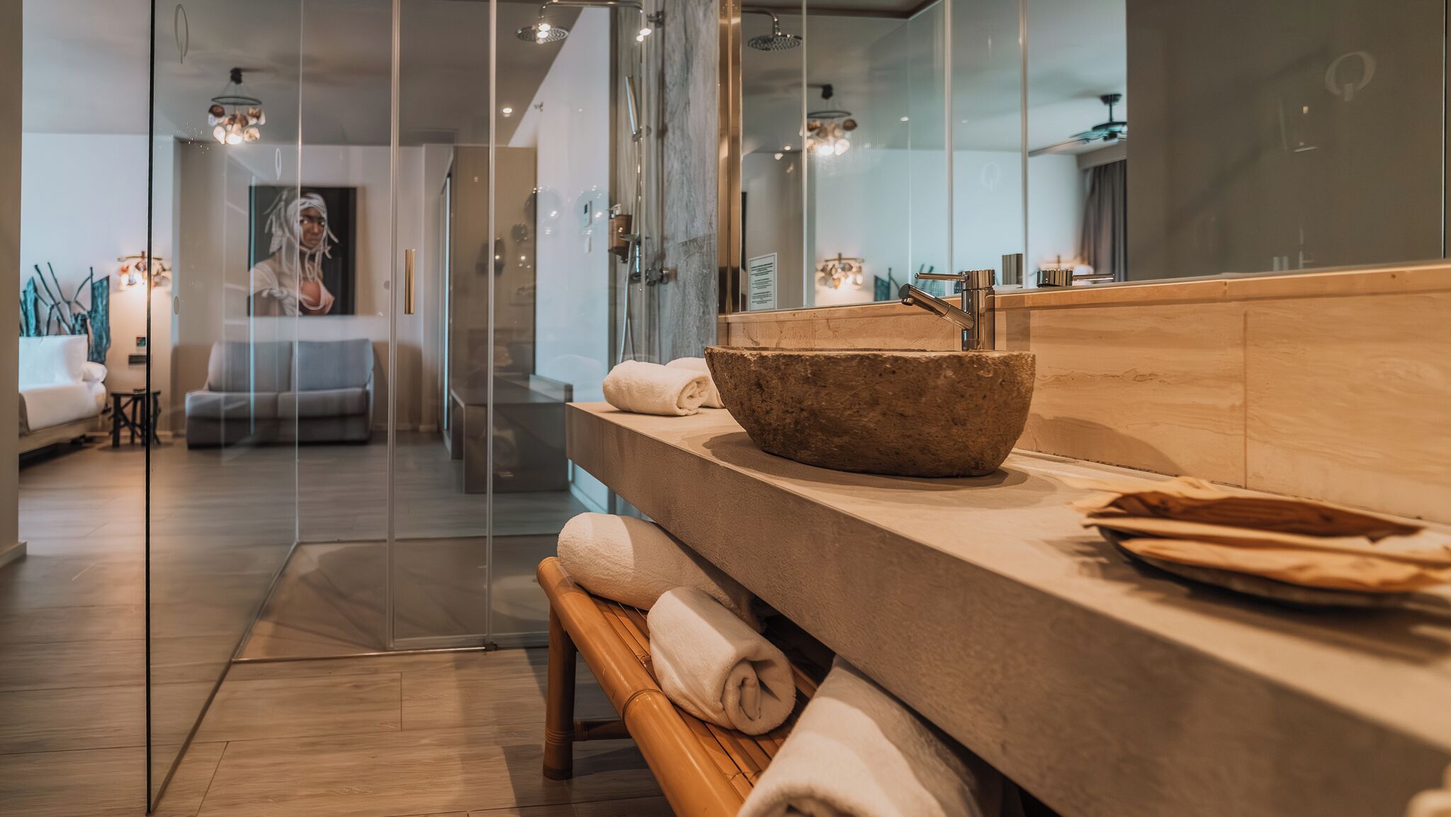 Premium Room, Terrace, Sea View | Bathroom