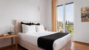 4 chambres, draps italiens Frette, literie de qualité supérieure