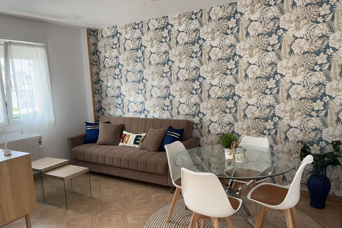 Appartement Confort, 2 chambres, cuisine, vue plage | Coin séjour