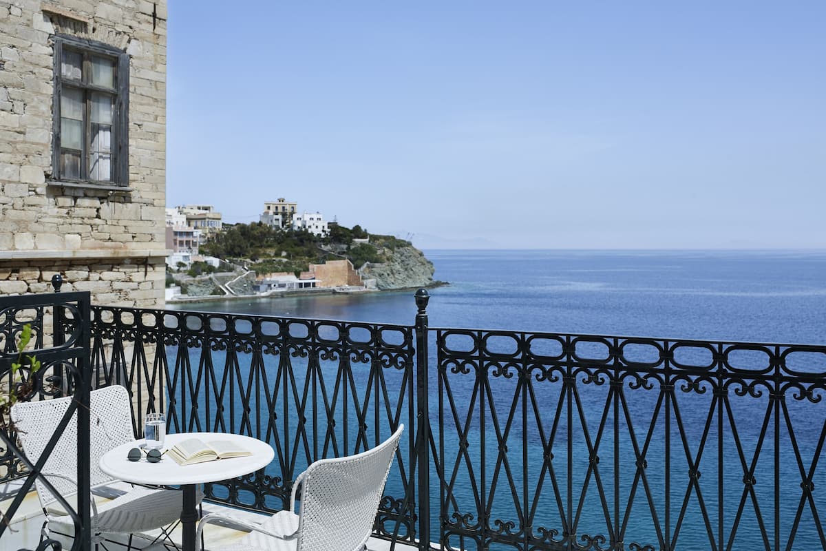 Chambre Double Deluxe, vue mer | Vue depuis le balcon