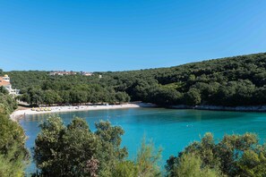 Vue sur la plage/l’océan