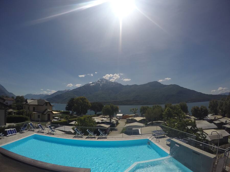 Outdoor pool, open 9:30 AM to 7:30 PM, pool umbrellas, sun loungers