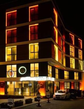 Fachada de la propiedad