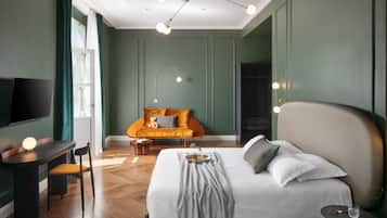Deluxe Double Room, Annex Building | 1 多间卧室、高档床上用品、加厚床垫、客房内保险箱