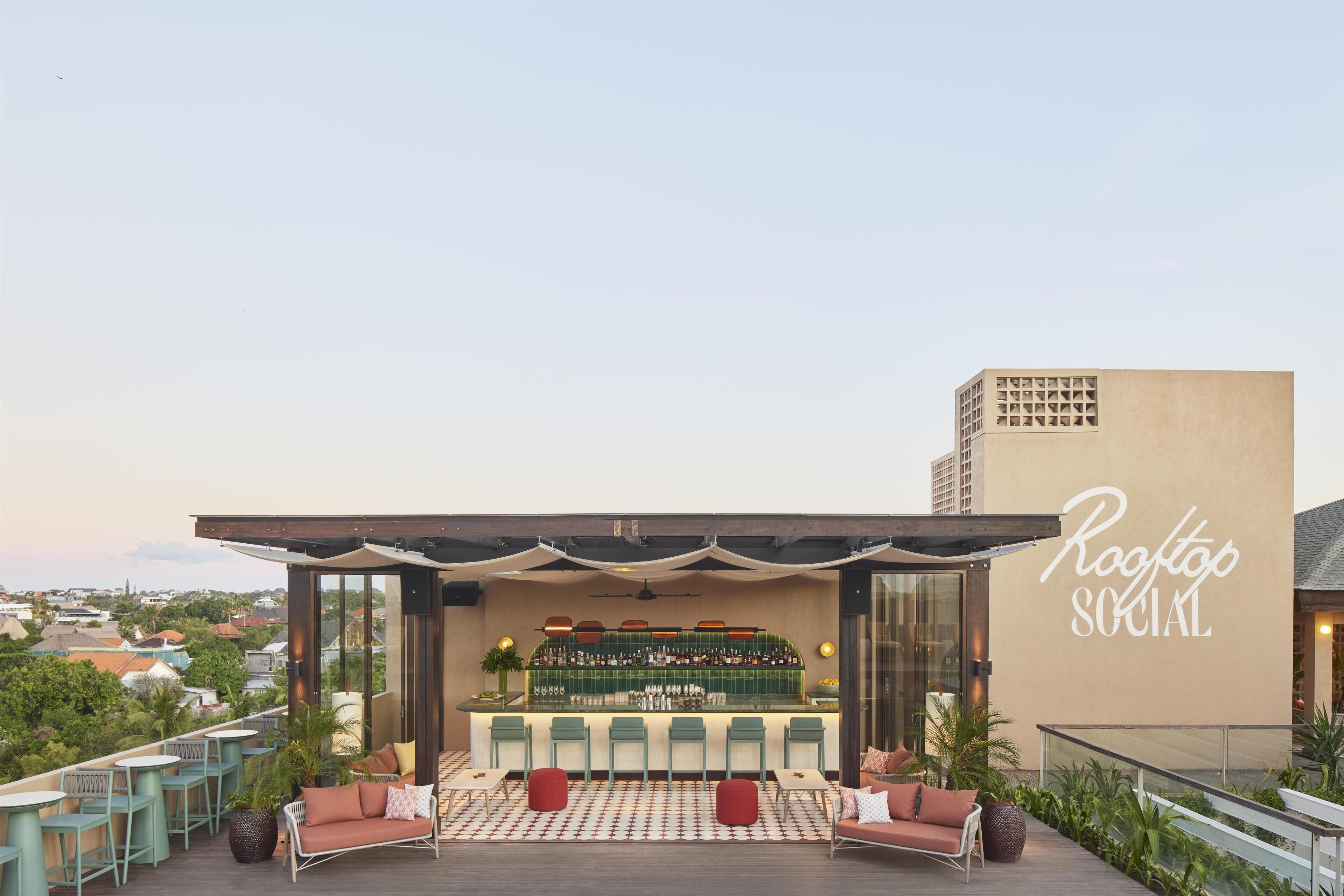 Rooftop bar