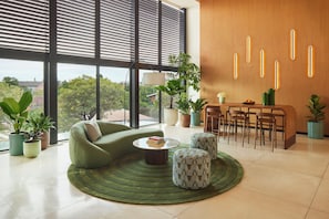 Sala de estar en el lobby