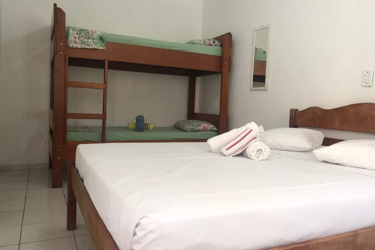 Economy Quadruple Room | Blackout curtains, free WiFi, bed sheets, wheelchair access