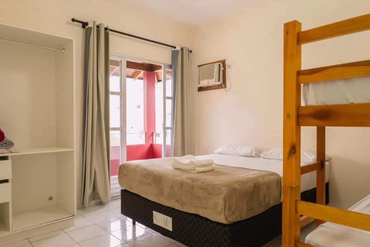 Family Apartment, 1 Bedroom, Balcony | Blackout drapes, WiFi (free), bed sheets