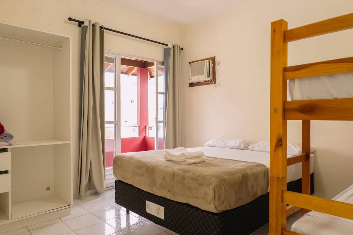 Blackout curtains, free WiFi, bed sheets, wheelchair access