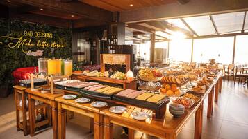 Gratis frukostbuffé varje dag