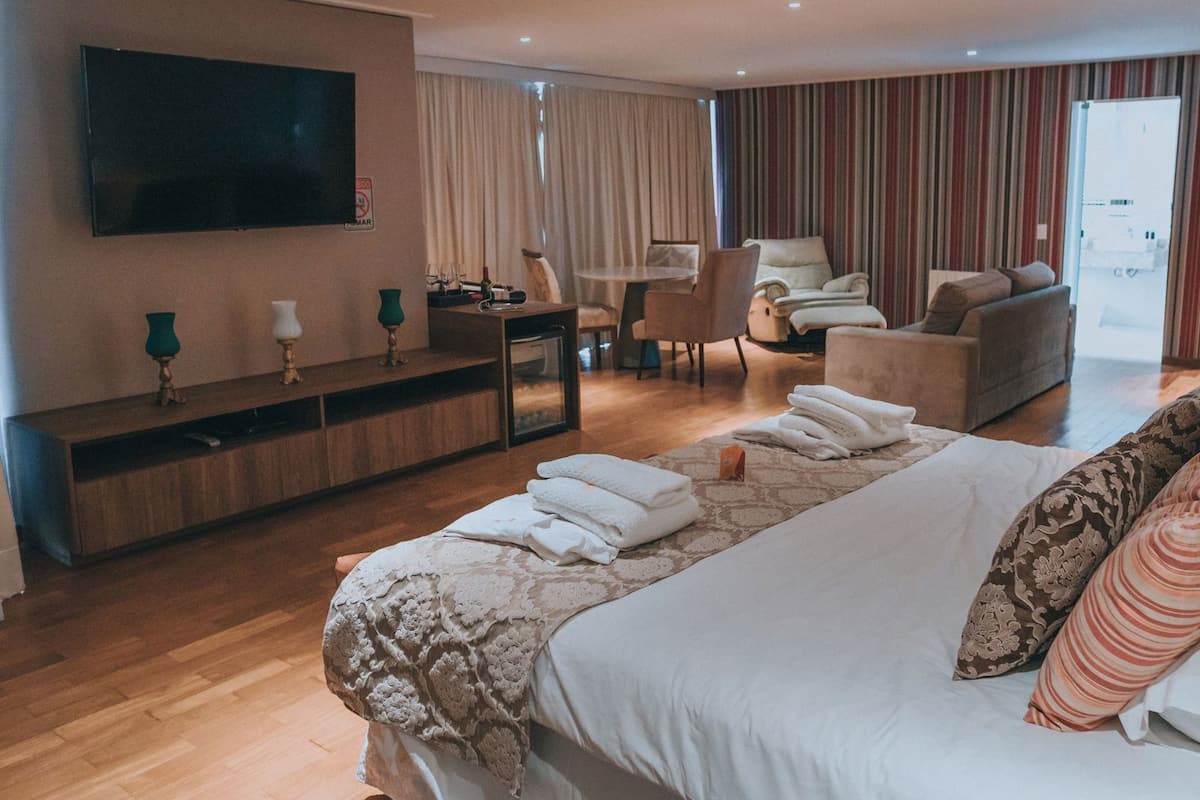 Minibar, blackout curtains, free WiFi, bed sheets