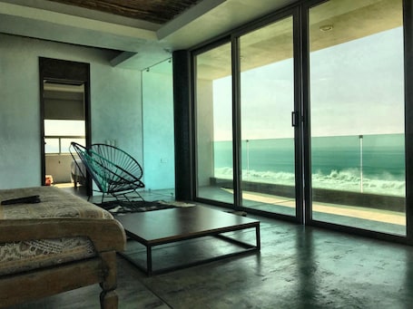 Deluxe Apartment, 2 Bedrooms, Ocean View | Premium bedding, individually decorated, individually furnished. Agave del Mar