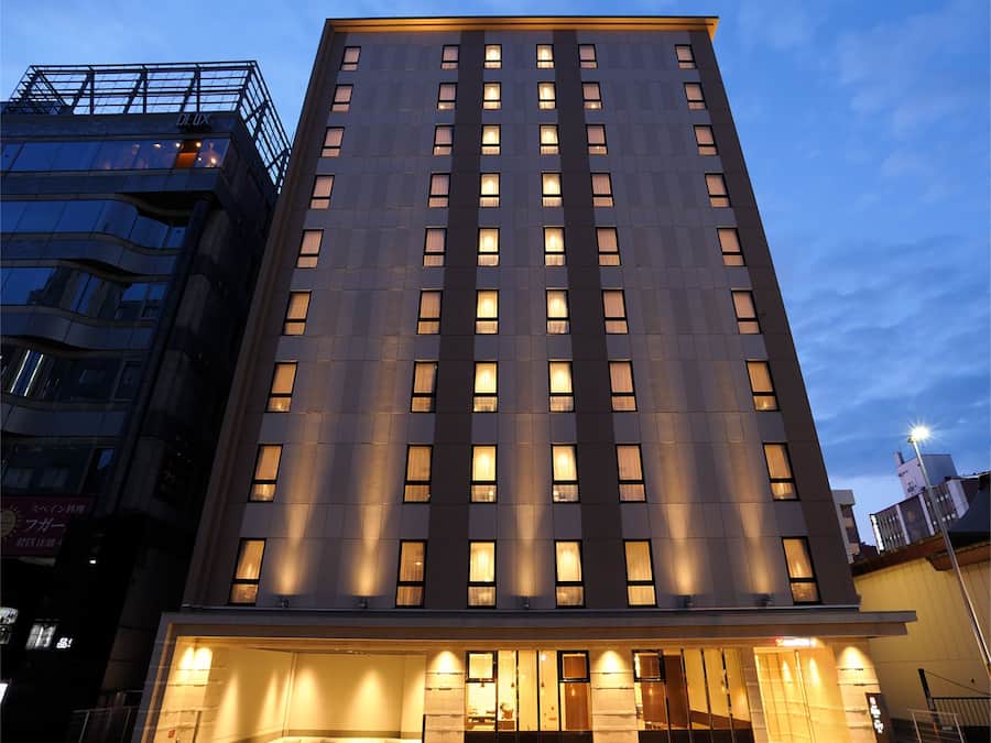 Façade de l’hébergement