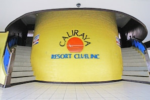 Voorkant van accommodatie