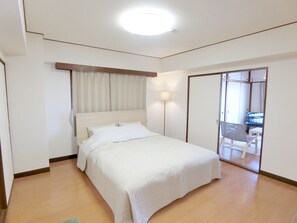 Perhehuoneisto, 2 makuuhuonetta (Check-in at Nogamihonkan Ryokan) | 1 makuuhuone, yksilöllisesti sisustettu, työpöytä, ilmainen Wi-Fi