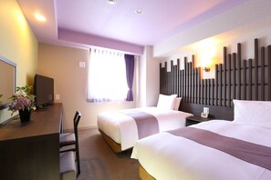 Twin Room, Non Smoking | Down duvets, in-room safe, desk, blackout curtains - KOKO HOTEL Nagoya Sakae South (Nagoya)