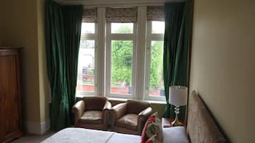 1 bedroom, premium bedding, desk, iron/ironing board