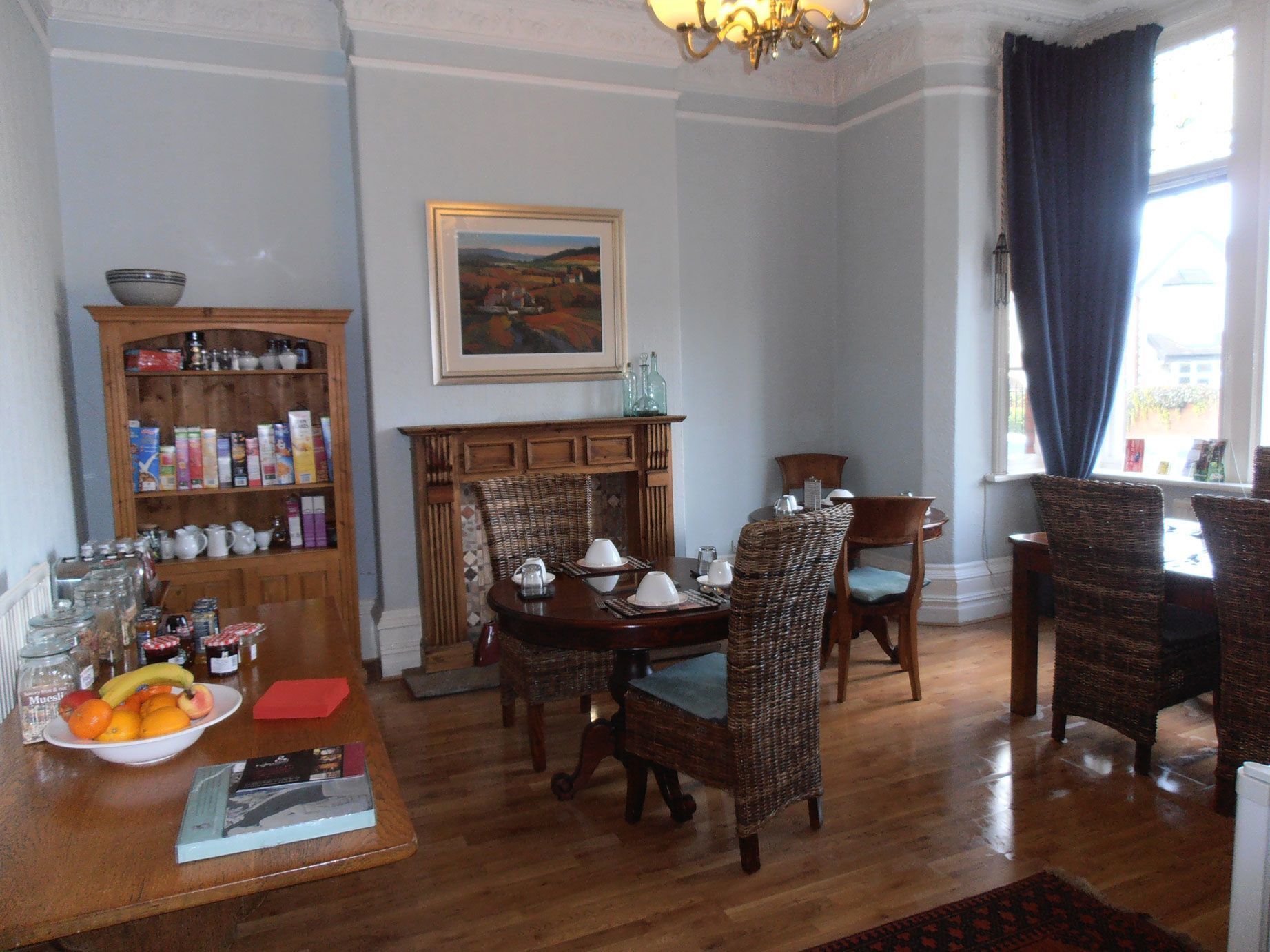 Breakfast area