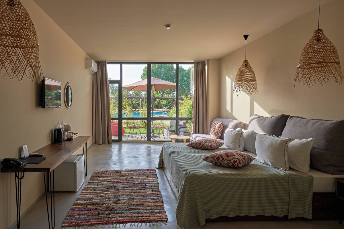 Superior Twin Room, Patio, Garden Area | Garden view
