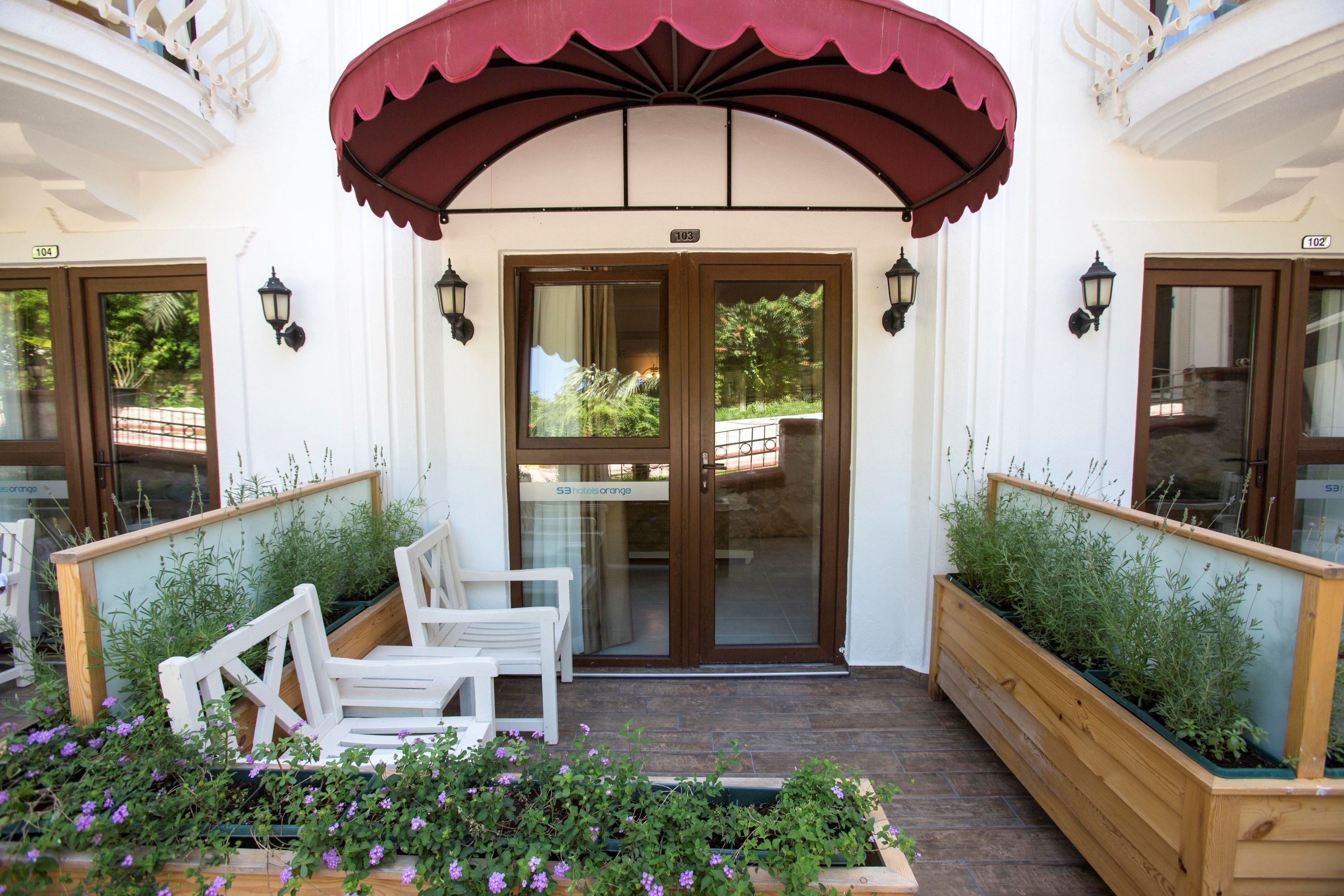 comfort double room | terrace/patio