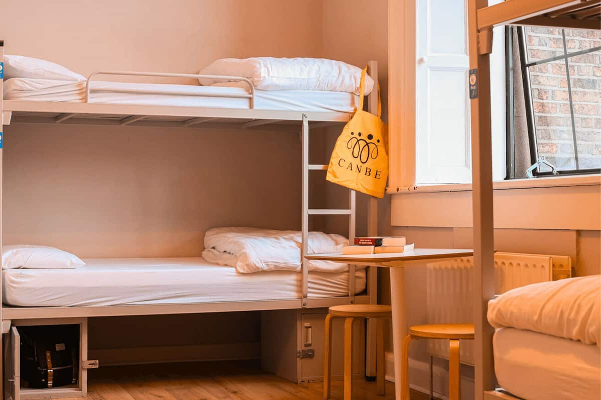 Dormitório compartilhado standard, em dormitório misto (Sleep 6) | Cofres nos quartos, Wi-Fi de cortesia, roupa de cama