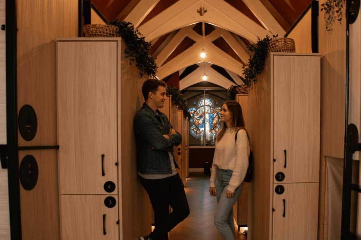 Slaapzaal, gemengd (Sleep 18) | Een kluis op de kamer, gratis wifi, beddengoed