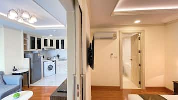 1 habitación, ropa de cama de alta calidad y minibar