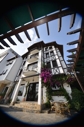 Fassade der Unterkunft