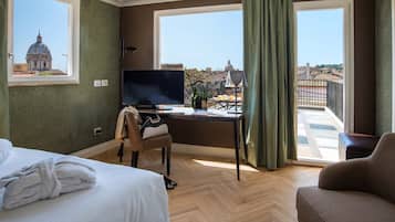 Penthouse, Terraza, vista a la ciudad | Vista desde la habitación