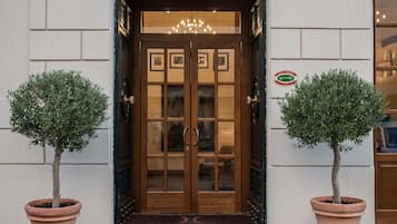 Entrada de la propiedad