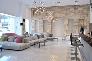 Zona de estar del vestíbulo