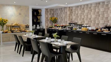 Daily buffet breakfast (EUR 10 per person)