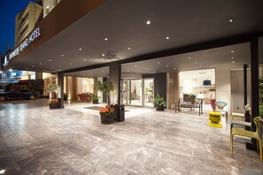 Façade de l’hébergement