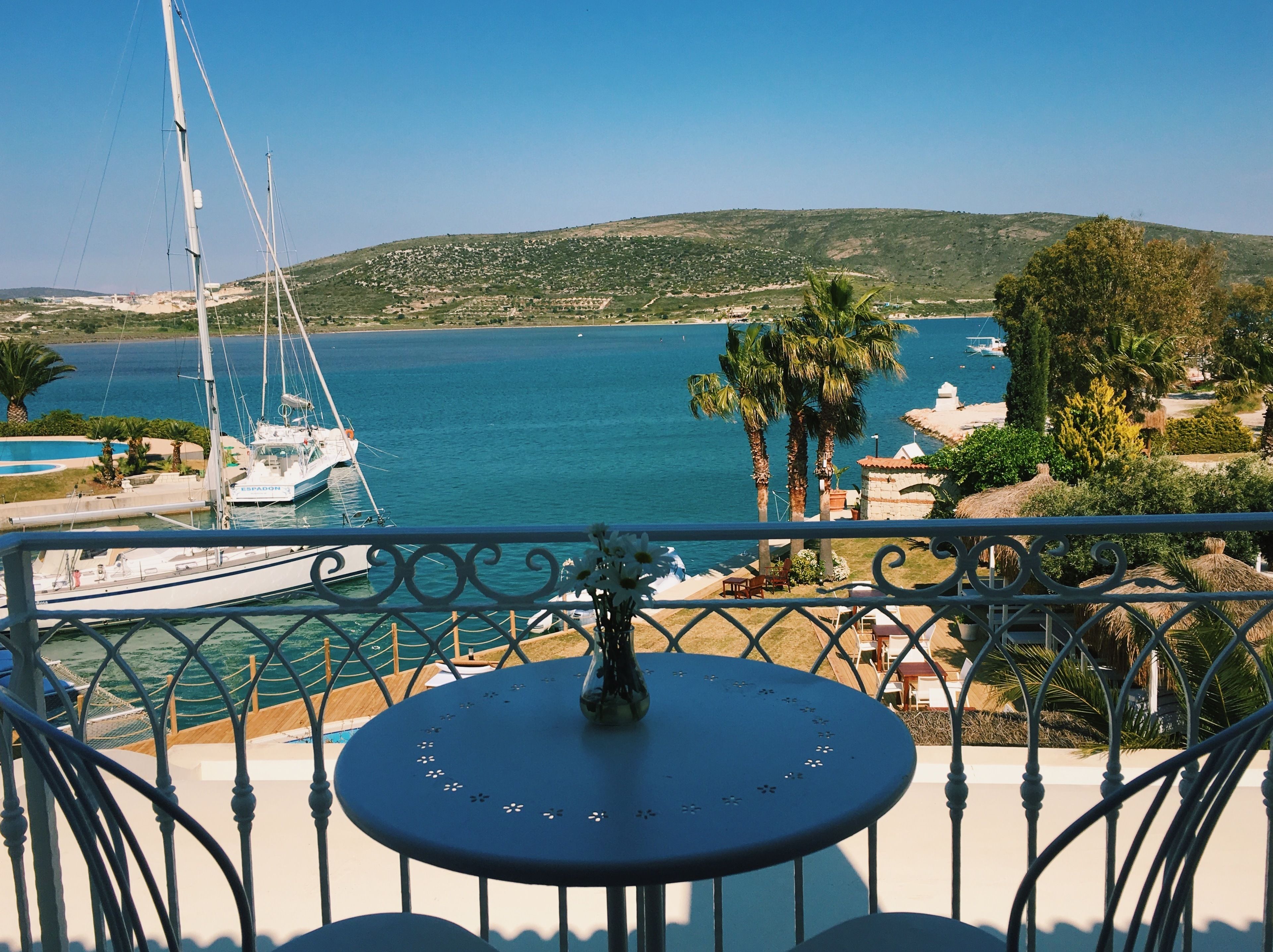 standard double room, sea view | balcony