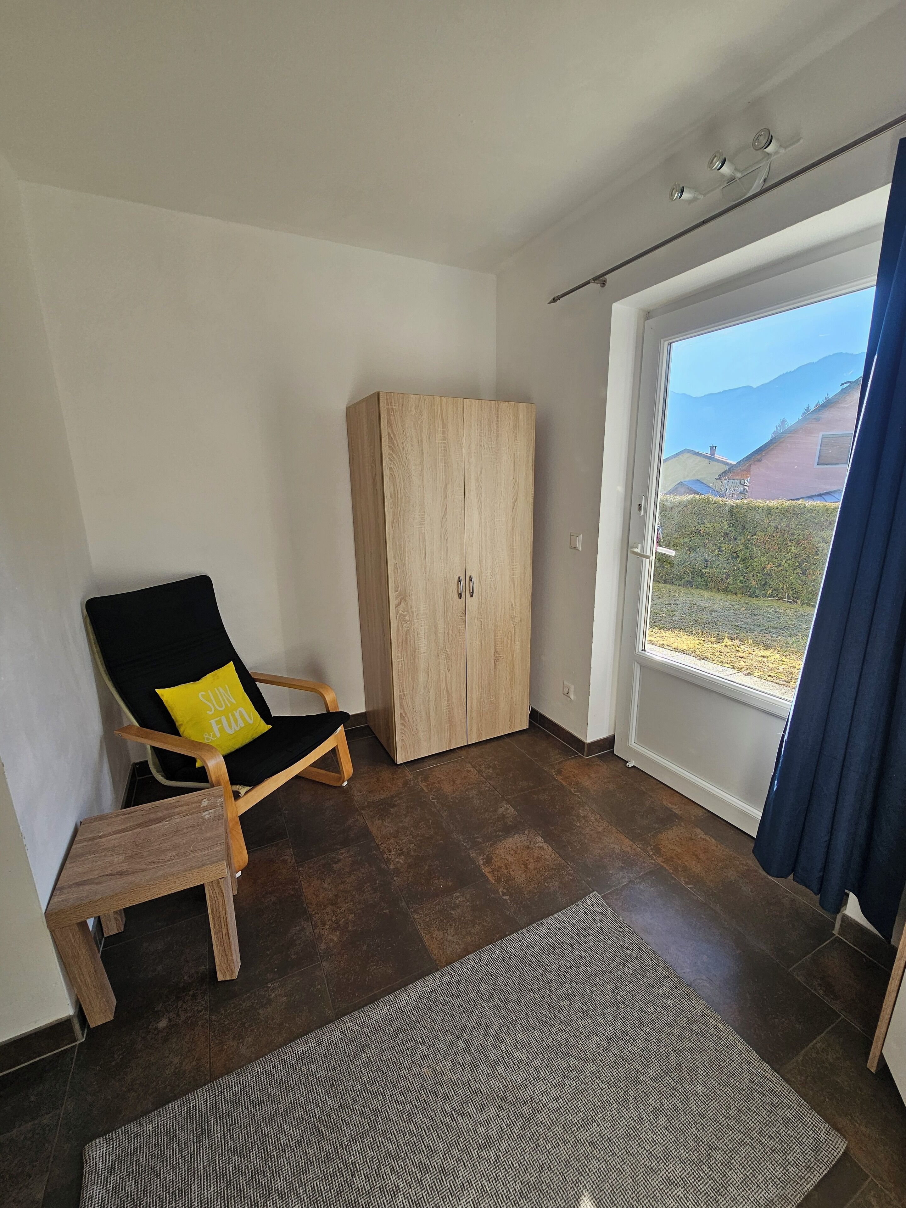 single room | living area | tv