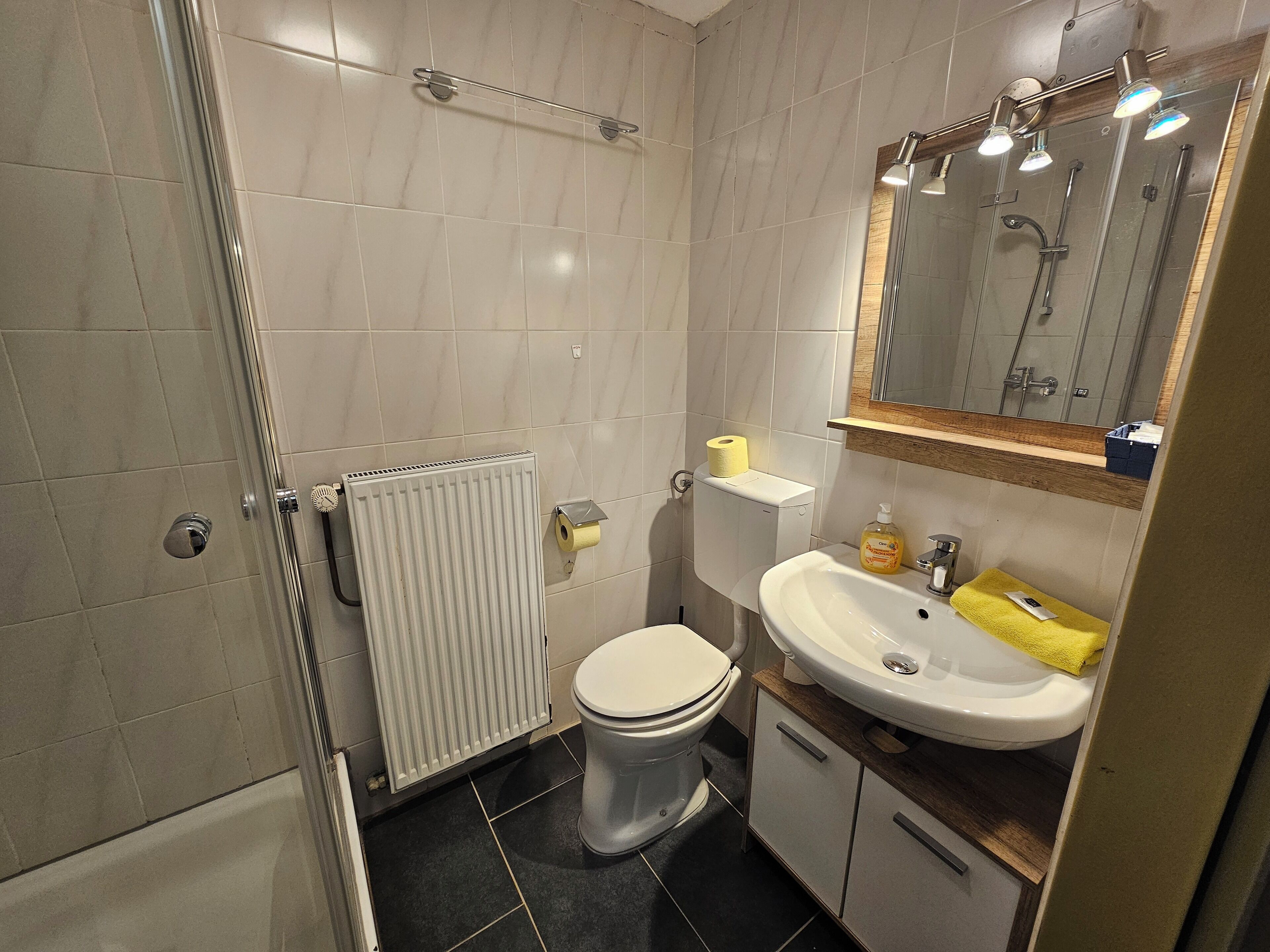 apartment, balcony | bathroom | shower, free toiletries, hair dryer, towels
