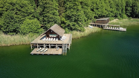 Lake. Hotel Döllnsee-Schorfheide