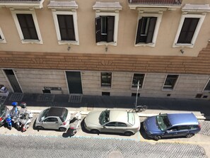 Blick von der Unterkunft