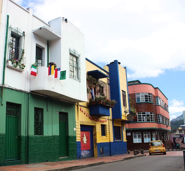Fachada da propriedade