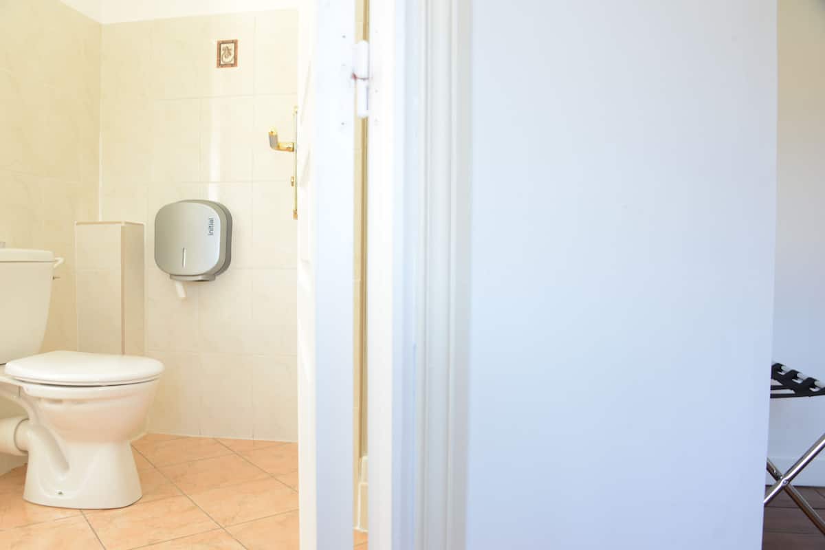 Gratis toiletartikelen, een haardroger, handdoeken