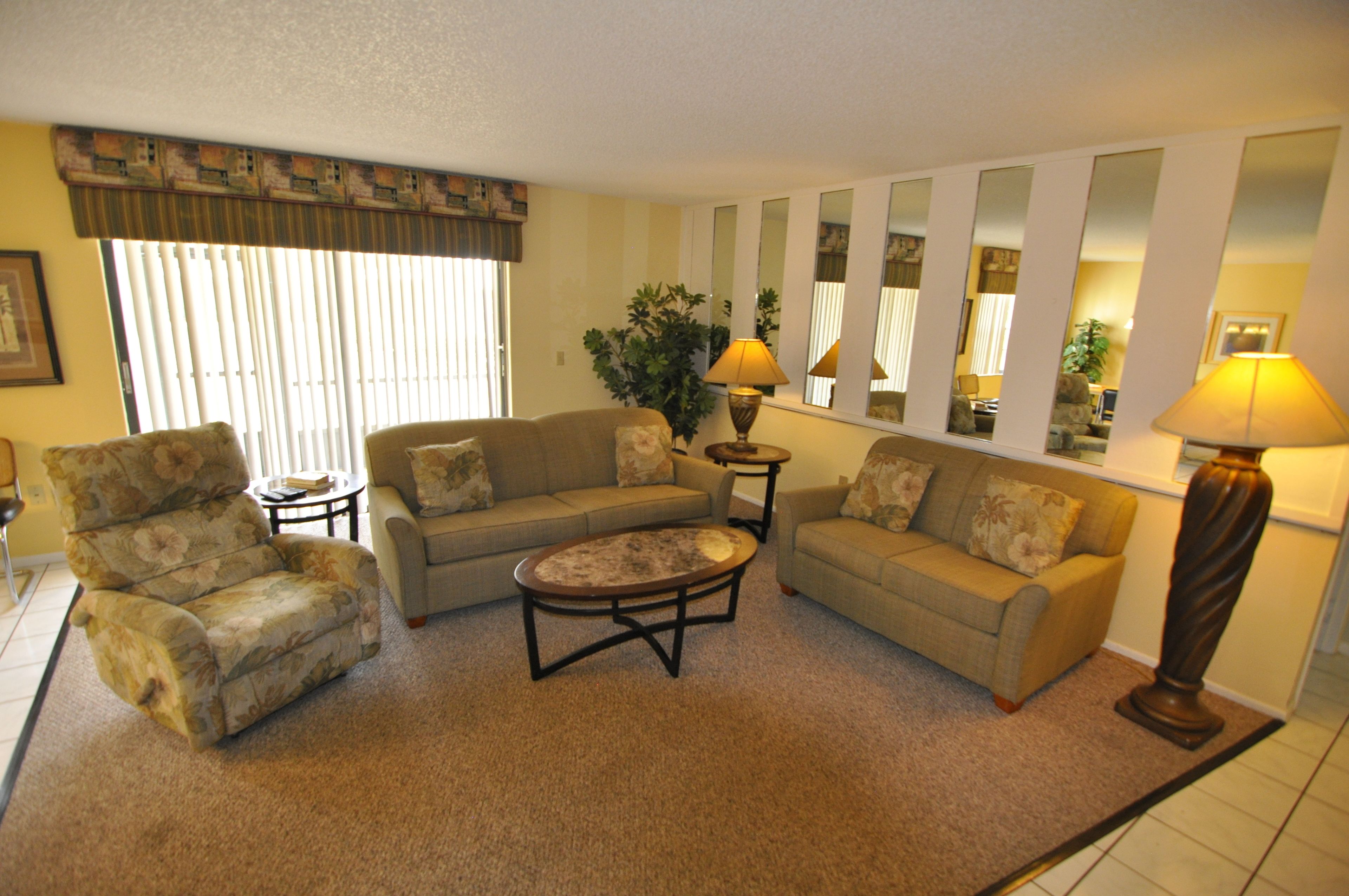 Condo, 2 Bedrooms | Living area | Flat-screen TV