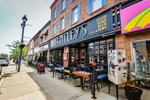 Voorkant van accommodatie