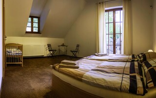 Classic-Apartment, 1 Schlafzimmer | 1 Schlafzimmer, Schreibtisch, schallisolierte Zimmer