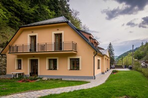 Fassade der Unterkunft