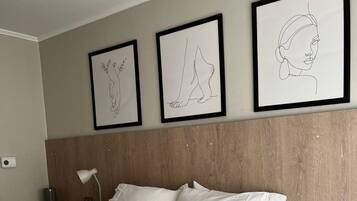 Apartemen | 1 kamar tidur, brankas, meja kerja, dan Wi-Fi gratis