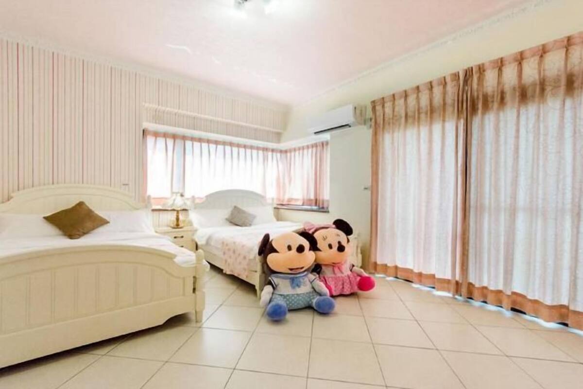 Individually decorated, individually furnished, blackout curtains