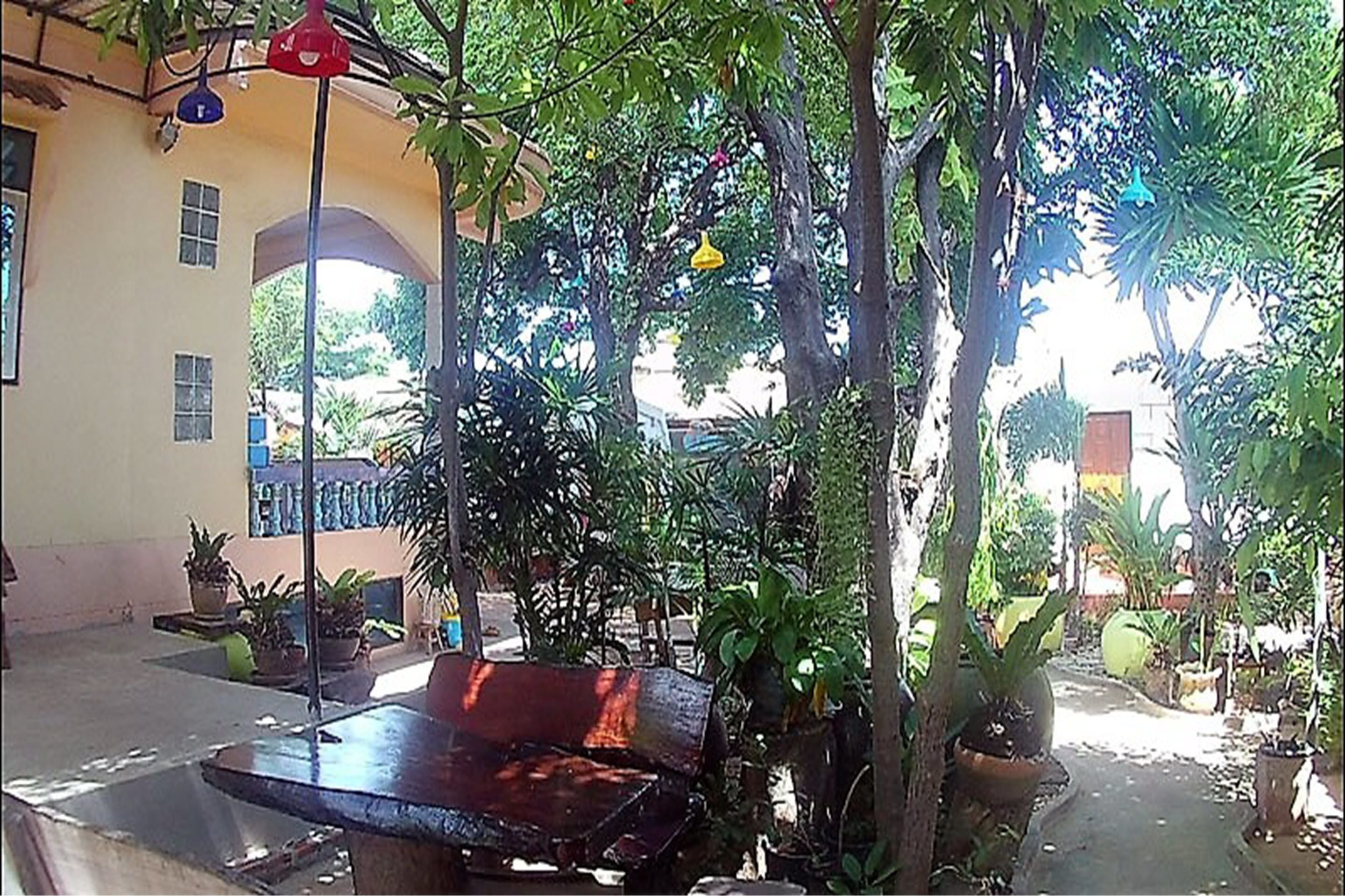 A szálláshely külső területei