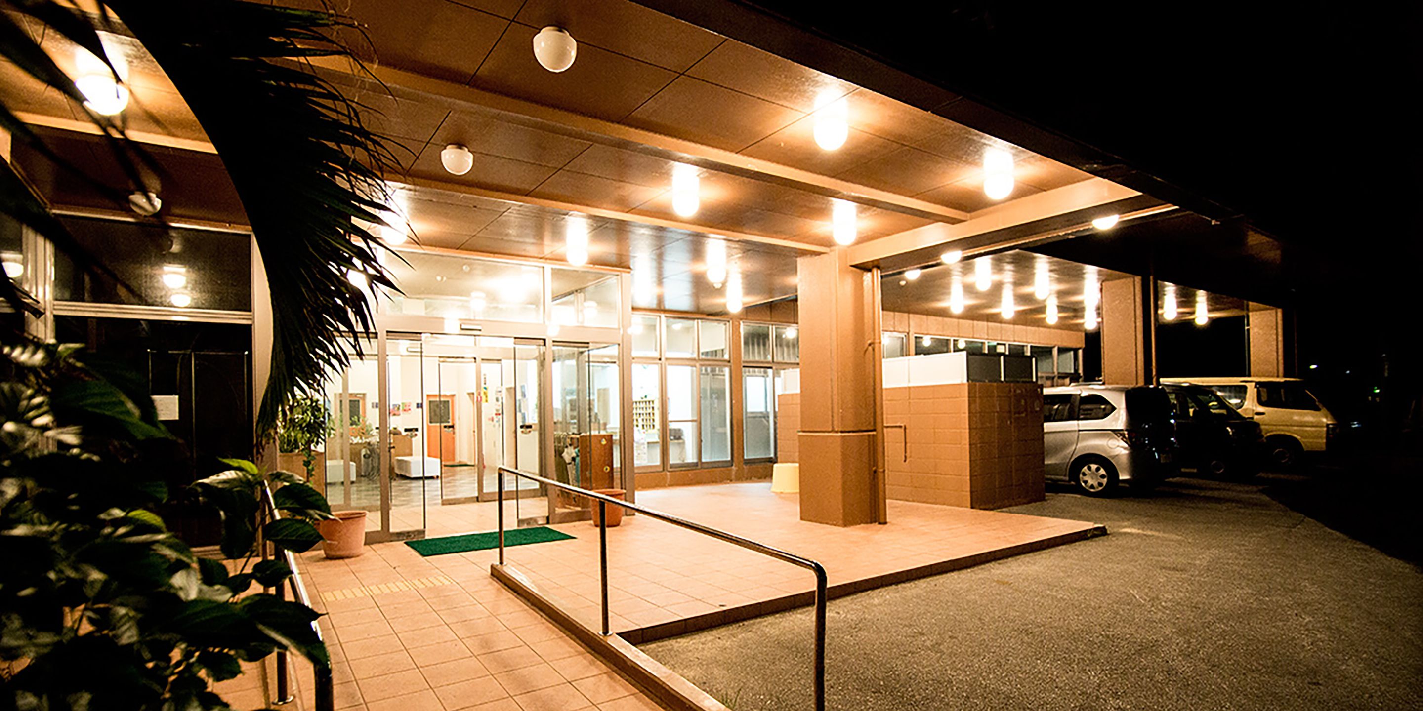 front of property – evening/night