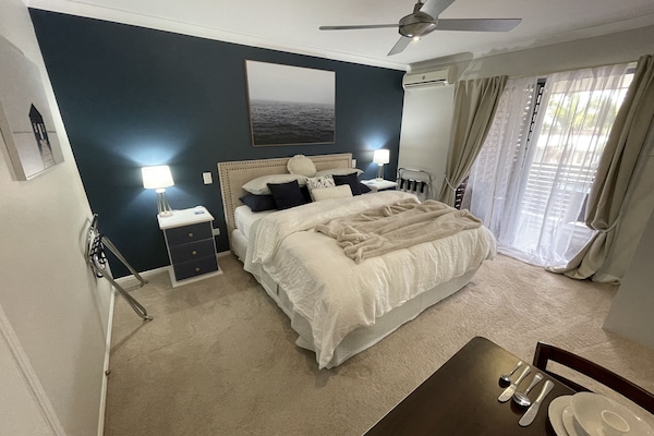 Luxury Double Room, 1 King Bed (Brighton - Luxury Queen with Balcony) | 1 bedroom, premium bedding, individually decorated