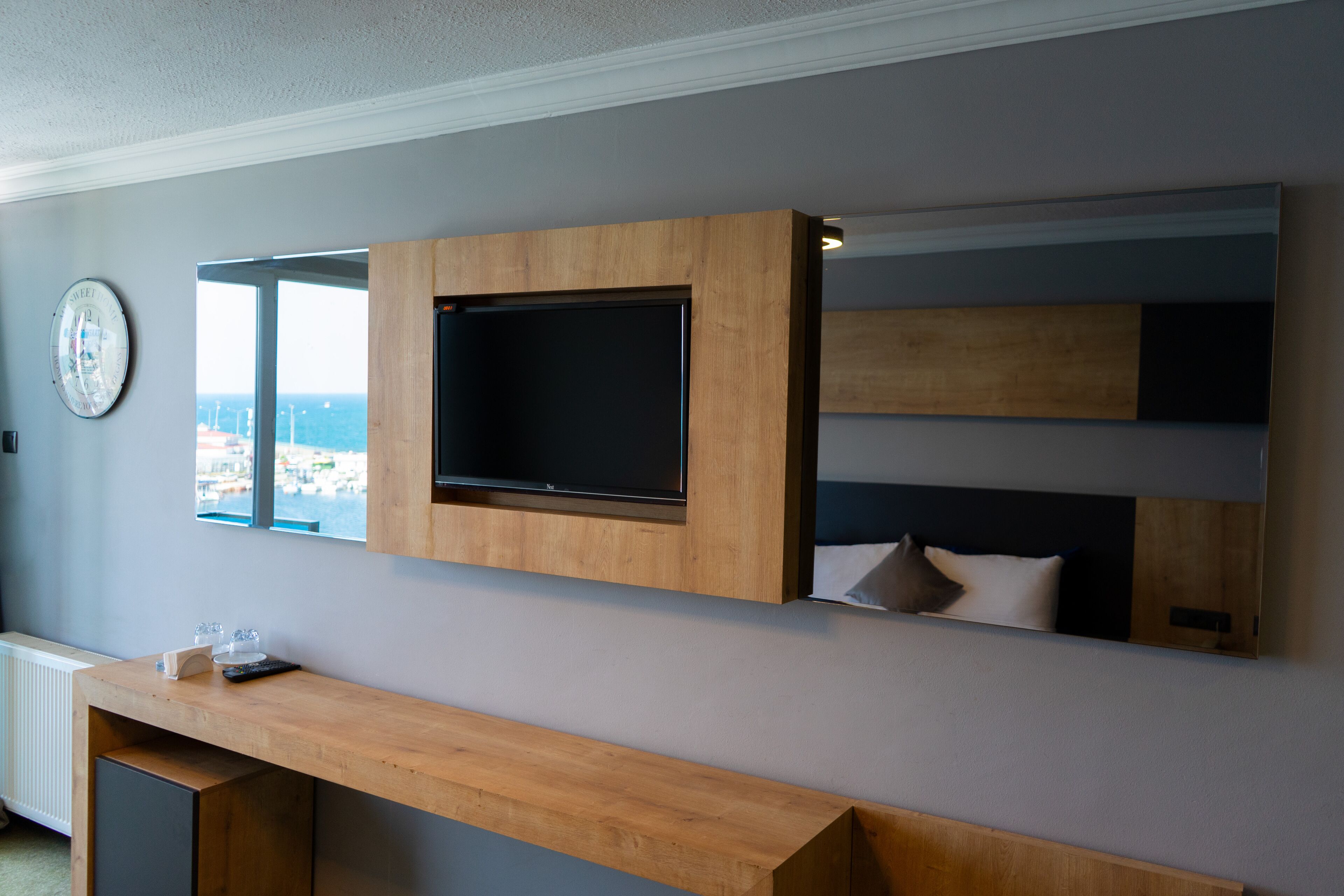 standard double room, 1 bedroom, sea view | 1 bedroom, premium bedding, minibar, desk